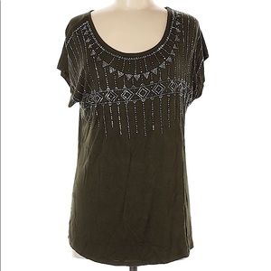 Tempted Hearts LA rhinestone blouse